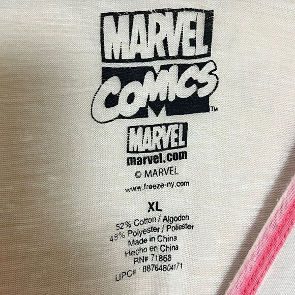 Marvel Avengers Sheer Scoop Neck Shirt - Picture 5 of 7